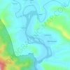 Mapa topográfico Tungka, altitude, relevo