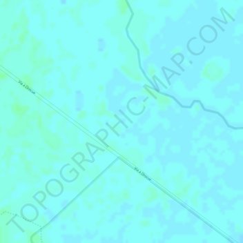 Mapa topográfico La Primavera, altitude, relevo
