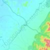Mapa topográfico Desuri, altitude, relevo