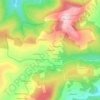 Mapa topográfico Remourelle, altitude, relevo