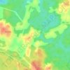 Mapa topográfico Анисимцево, altitude, relevo