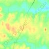 Mapa topográfico Sandusky, altitude, relevo