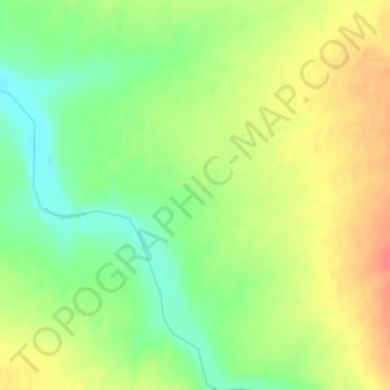 Mapa topográfico Taymyr Peninsula, altitude, relevo