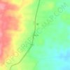 Mapa topográfico Veracruz, altitude, relevo