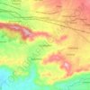 Mapa topográfico Cicantayan, altitude, relevo
