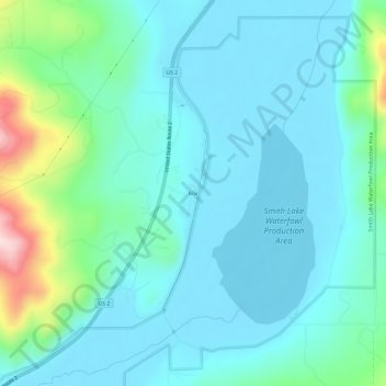 Mapa topográfico Kila, altitude, relevo