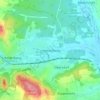 Mapa topográfico Unterschwaig, altitude, relevo