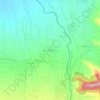 Mapa topográfico Brumbung, altitude, relevo