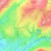 Mapa topográfico Winder Gate, altitude, relevo