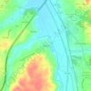 Mapa topográfico Barreiros, altitude, relevo