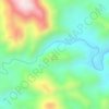 Mapa topográfico Mount Amuyao, altitude, relevo