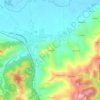 Mapa topográfico Garibaldi, altitude, relevo