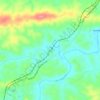 Mapa topográfico Juiz, altitude, relevo