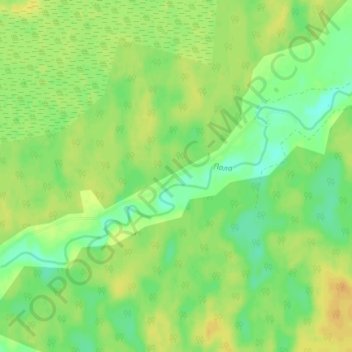 Mapa topográfico Выдомирь-1, altitude, relevo