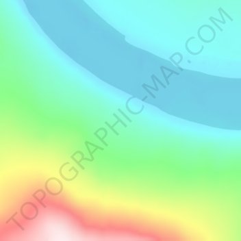 Mapa topográfico Noginsk, altitude, relevo