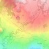 Mapa topográfico El Arriendo, altitude, relevo