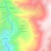 Mapa topográfico Pashpa, altitude, relevo