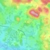 Mapa topográfico Demoranges, altitude, relevo