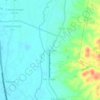 Mapa topográfico Calanutan, altitude, relevo