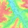 Mapa topográfico Gracht Burggraaf, altitude, relevo