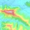 Mapa topográfico Thansing, altitude, relevo