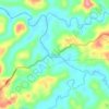 Mapa topográfico San Jose, altitude, relevo