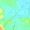 Mapa topográfico Lubuk Bendahara, altitude, relevo