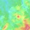 Mapa topográfico Montmalin, altitude, relevo
