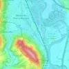 Mapa topográfico l'Avrima, altitude, relevo