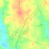 Mapa topográfico Elko, altitude, relevo