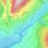 Mapa topográfico Ebnet, altitude, relevo