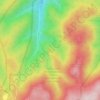 Mapa topográfico Дачки, altitude, relevo