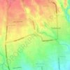 Mapa topográfico Celuk, altitude, relevo