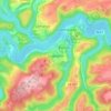 Mapa topográfico Insenborn, altitude, relevo