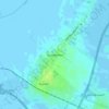 Mapa topográfico Bunderhee, altitude, relevo