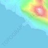 Mapa topográfico Le Contrefort, altitude, relevo