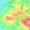 Mapa topográfico La Route, altitude, relevo