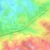 Mapa topográfico Nouvel-Avricourt, altitude, relevo