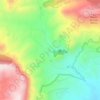 Mapa topográfico El Rincón Bello, altitude, relevo