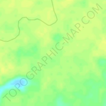 Mapa topográfico Wapu, altitude, relevo