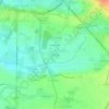 Mapa topográfico Le Bas Mairé, altitude, relevo
