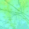 Mapa topográfico Guiguinto, altitude, relevo