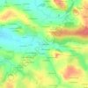 Mapa topográfico Le Haut Marquier, altitude, relevo
