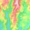 Mapa topográfico Lestrade, altitude, relevo