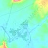 Mapa topográfico Imbaimadai, altitude, relevo