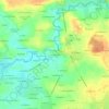 Mapa topográfico Les Aiguisons, altitude, relevo