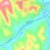 Mapa topográfico West Woodstock, altitude, relevo