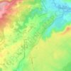 Mapa topográfico Drôme, altitude, relevo