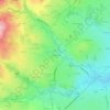 Mapa topográfico La Condamine, altitude, relevo