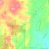 Mapa topográfico Pinson, altitude, relevo